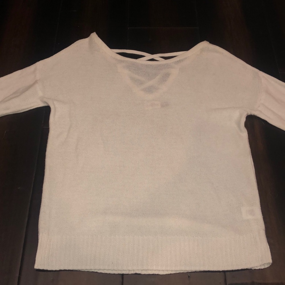 White sweater